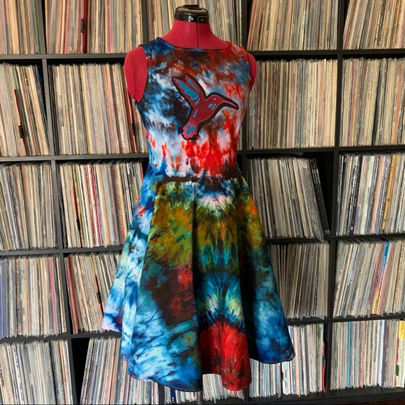 ice dyed hummingbird festival spinner colibrí 🌈♻️ - Picture 2 of 14